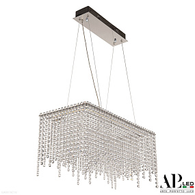 Хрустальная подвесная светодиодная люстра APL LED Sicilia SH05.57.B.Ni.4000