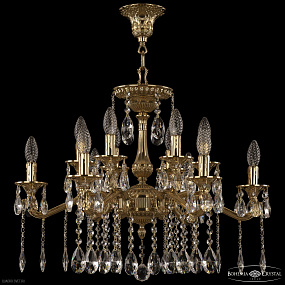 Хрустальная подвесная люстра Bohemia IVELE Crystal 73119/12/225 A G