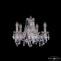 Хрустальная подвесная люстра Bohemia IVELE Crystal 1410/5/141 Pa V0300
