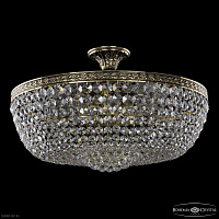 Хрустальная потолочная люстра Bohemia IVELE Crystal 19281/55IV GB