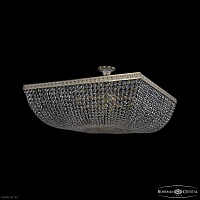 Большая хрустальная люстра Bohemia IVELE Crystal 19112/90IV GW