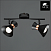 Спот Arte Lamp Baltimore A1406AP-2BK