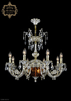 Хрустальная подвесная люстра Bohemia Art Classic 31.12.8.KR175SP.250IT.GW.Sp.Amber.1B