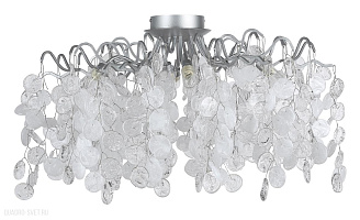 Потолочная люстра Crystal Lux TENERIFE PL8 SILVER