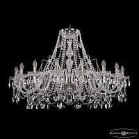 Хрустальная подвесная люстра Bohemia IVELE Crystal 1411/16/400/Pa