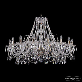 Хрустальная подвесная люстра Bohemia IVELE Crystal 1411/16/400/Pa