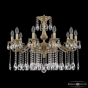 Подвесная хрустальная люстра Bohemia Ivele Crystal Verona 72102/10/250 A FP