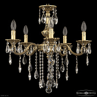 Хрустальная подвесная люстра Bohemia IVELE Crystal AL78101/5/175 B AGB