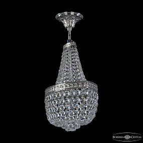 Хрустальная подвесная люстра Bohemia IVELE Crystal 19283/H1/45IV Ni