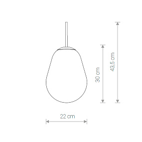 Плафон Nowodvorski Cameleon Pear S 8534