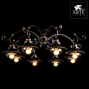 Люстра потолочная Arte Lamp GRAZIOSO A4577PL-8CK