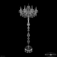 Хрустальный торшер Bohemia IVELE Crystal 1403T1/8/195-160 Ni