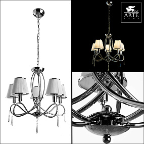 Люстра подвесная Arte Lamp LOGICO A1035LM-5CC