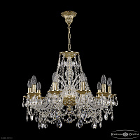 Хрустальная подвесная люстра Bohemia IVELE Crystal 16211/10/240 G