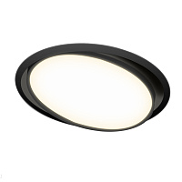 Встраиваемая поворотная светодиодная панель Donolux Moon DL18813/23W Black R