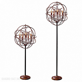 Торшер LOFT IT Foucaults orb crystal LOFT1897FT