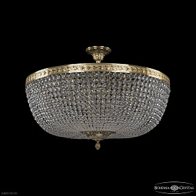 Хрустальная потолочная люстра Bohemia IVELE Crystal 19151/80IV G C1