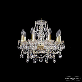 Хрустальная подвесная люстра Bohemia IVELE Crystal 1411/8/141/G