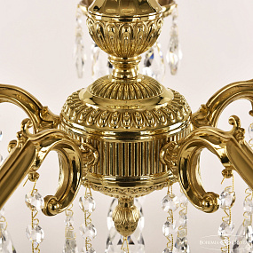 Подвесная хрустальная люстра Bohemia Ivele Crystal 75102/5/175 A G