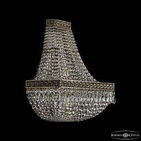 Бра с хрусталем Bohemia IVELE Crystal 19012B/H1/35IV GB