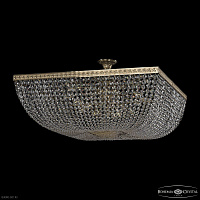 Большая хрустальная люстра Bohemia IVELE Crystal 19112/100IV G