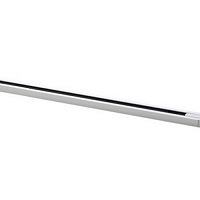 Шинопровод однофазный с питанием и заглушкой Crystal Lux CLT 0.11 01 L1000 WH