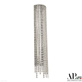 Бра хрустальное светодиодное APL LED Sicilia SH500.B5.16-75.B.Ni.4000