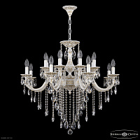 Хрустальная подвесная люстра Bohemia IVELE Crystal AL78118/16/285 B WMG
