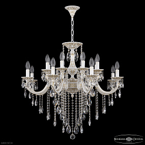 Хрустальная подвесная люстра Bohemia IVELE Crystal AL78118/16/285 B WMG