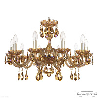 Хрустальная подвесная люстра Bohemia IVELE Crystal 117/10/240 G M777