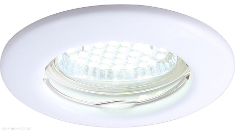Встраиваемый точечный светильник Arte Lamp PRAKTISCH A1203PL-1WH