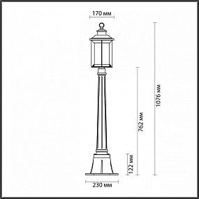 Ландшафтный светильник Odeon Light MAVRET 4961/1F