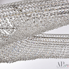 Большая хрустальная светодиодная люстра APL LED Rimini S523.0.160.A.4000