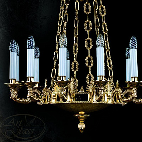 Люстра подвесная ARTGLASS EGONA POLISHED