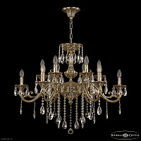 Большая хрустальная люстра Bohemia IVELE Crystal 70123/12/320 B GB U1