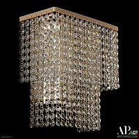 Бра хрустальное светодиодное APL LED Rimini S500.B3.25-27.A.3000.Gold