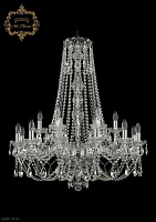 Большая хрустальная люстра Bohemia Art Classic 11.21.12+6.300.h-91.Cr.Sp