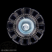 Встраиваемый точечный светильник ARTGLASS SPOT 51 NICKEL ANTIQUE