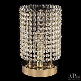 Хрустальная настольная лампа APL LED Sicilia SH500.L3.17-26.A.Gd.E14