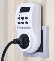 Розетка-таймер Elektrostandard 16A x1 IP20 Белый TMH-E-4 16A x1 IP20