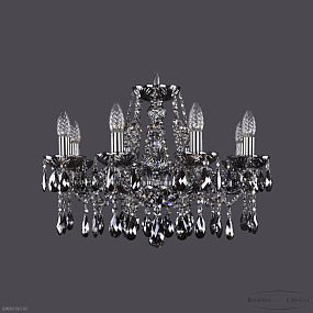 Хрустальная подвесная люстра Bohemia IVELE Crystal 1413/8/200 Ni M731