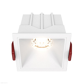 Встраиваемый светодиодный светильник Maytoni Alfa LED DL043-01-10W3K-D-SQ-W