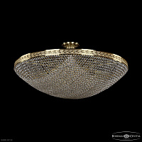 Большая хрустальная люстра Bohemia IVELE Crystal 19321/90IV G