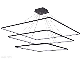 Большая люстра Donolux Nimbo S111024/3SQ 180W Black In