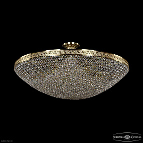 Большая хрустальная люстра Bohemia IVELE Crystal 19321/90IV G