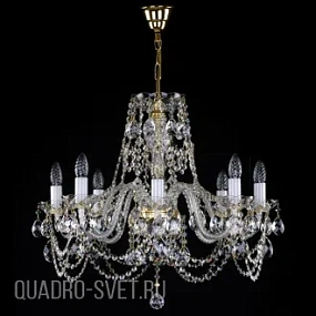 Подвесная хрустальная люстра ArtGlass DONATELA VIII. CE