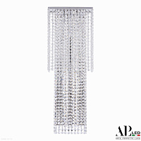 Бра хрустальное светодиодное APL LED Rimini S500.B3.25-70.A.4000
