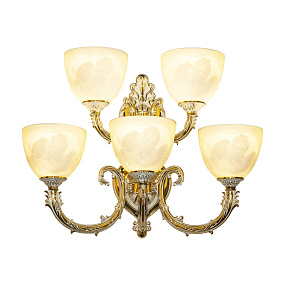 Бра Bohemia Ivele Crystal Florence 7109B16/3+2/210 GW P1 U Angel
