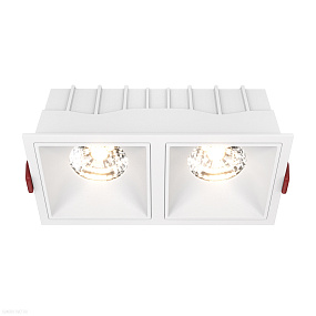 Встраиваемый светодиодный светильник Maytoni Alfa LED DL043-02-15W3K-SQ-W