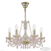 Хрустальная подвесная люстра Bohemia IVELE Crystal 112/6/165 G V7010